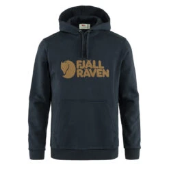 Fjallraven Clothing Deals Store 15 Fjallraven Logo Hoodie Dark Navy