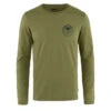 Fjallraven Forever Nature Badge LS T-Shirt Caper Green