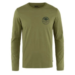 Fjallraven Forever Nature Badge LS T-Shirt Caper Green