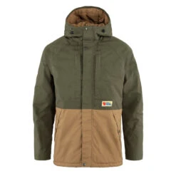 Fjallraven Vardag Lite Padded Jacket Laurel Green / Buckwheat Brown