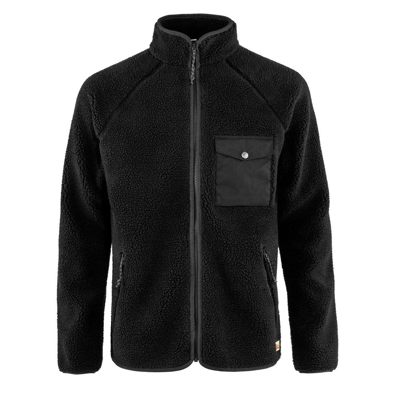 Fjallraven Vardag Pile Fleece Black 1 Fjallraven Vardag Pile Fleece Black
