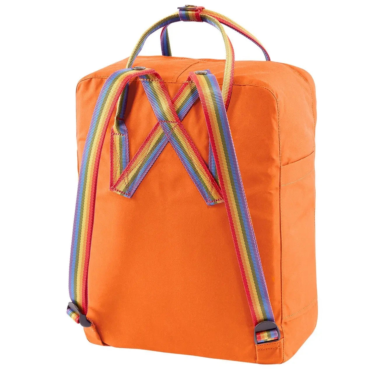 Fjallraven Kanken Classic Backpack Burnt Orange Rainbow Pattern 2 Fjallraven Kanken Classic Backpack Burnt Orange Rainbow Pattern - Image 2