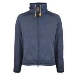 Fjallraven Ovik Fleece Hoodie Navy