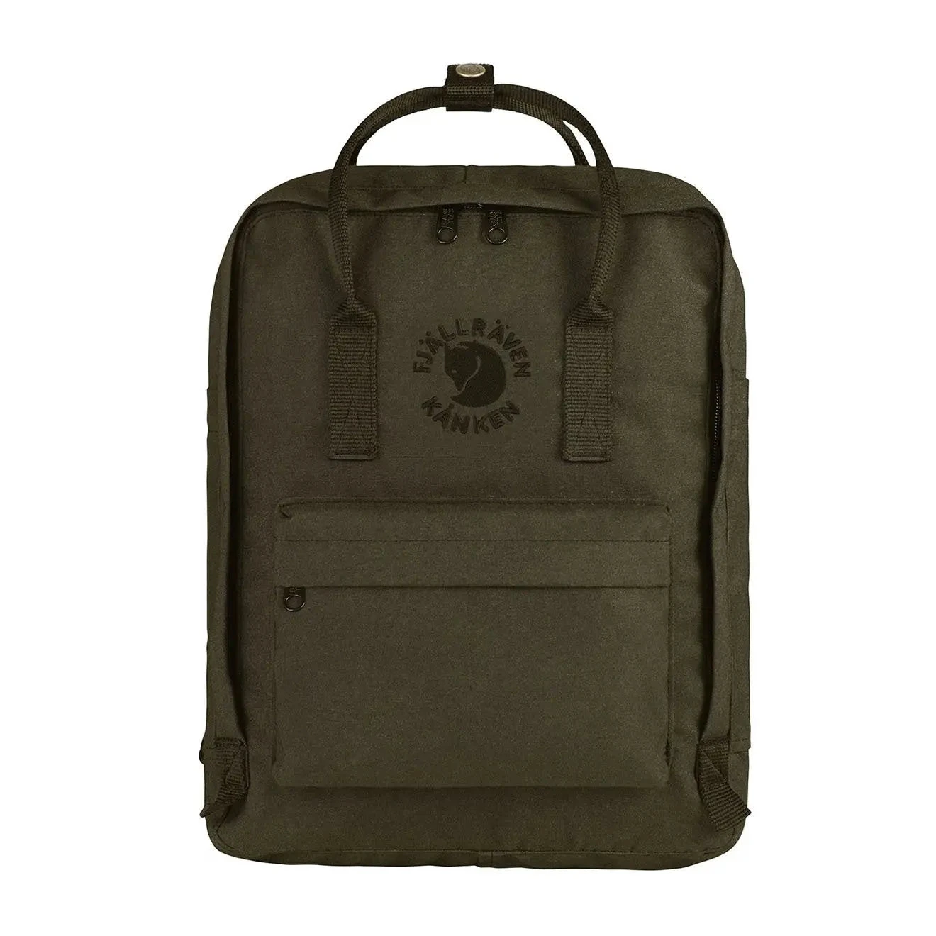 Fjallraven Re-Kanken Classic Backpack Dark Olive 1 Fjallraven Re-Kanken Classic Backpack Dark Olive