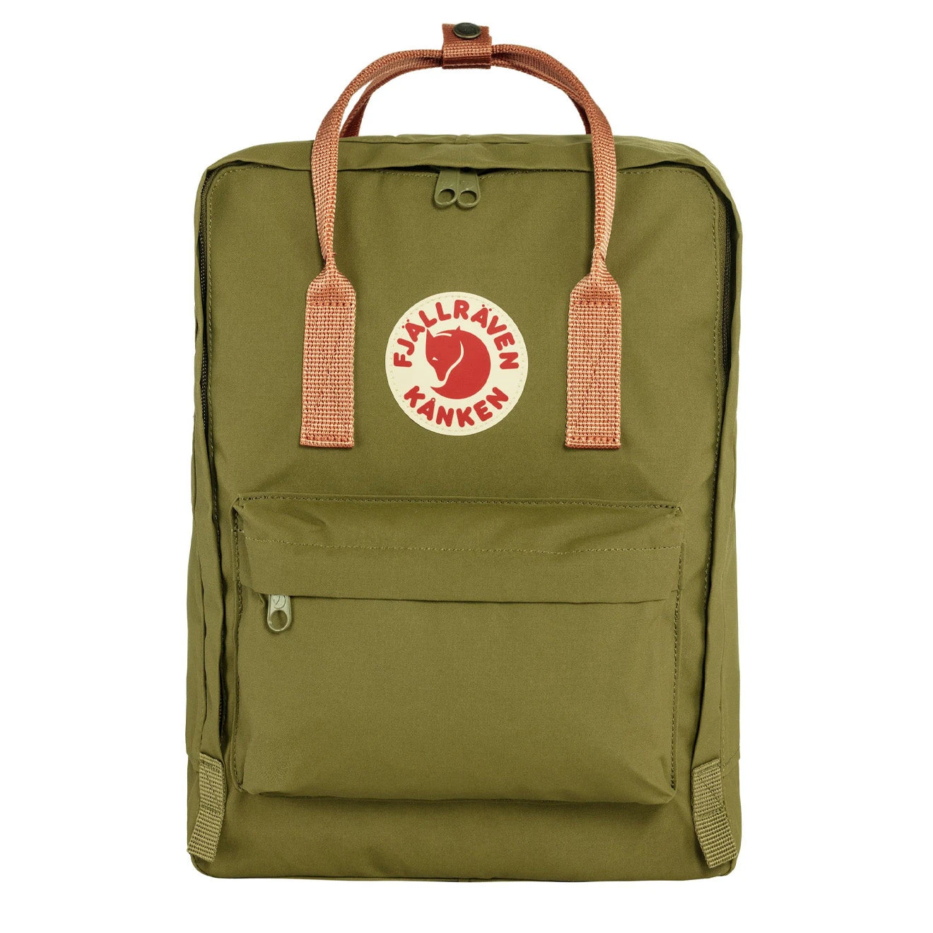 Fjallraven Kanken Classic Backpack Foliage Green / Peach Sand 1 Fjallraven Kanken Classic Backpack Foliage Green / Peach Sand