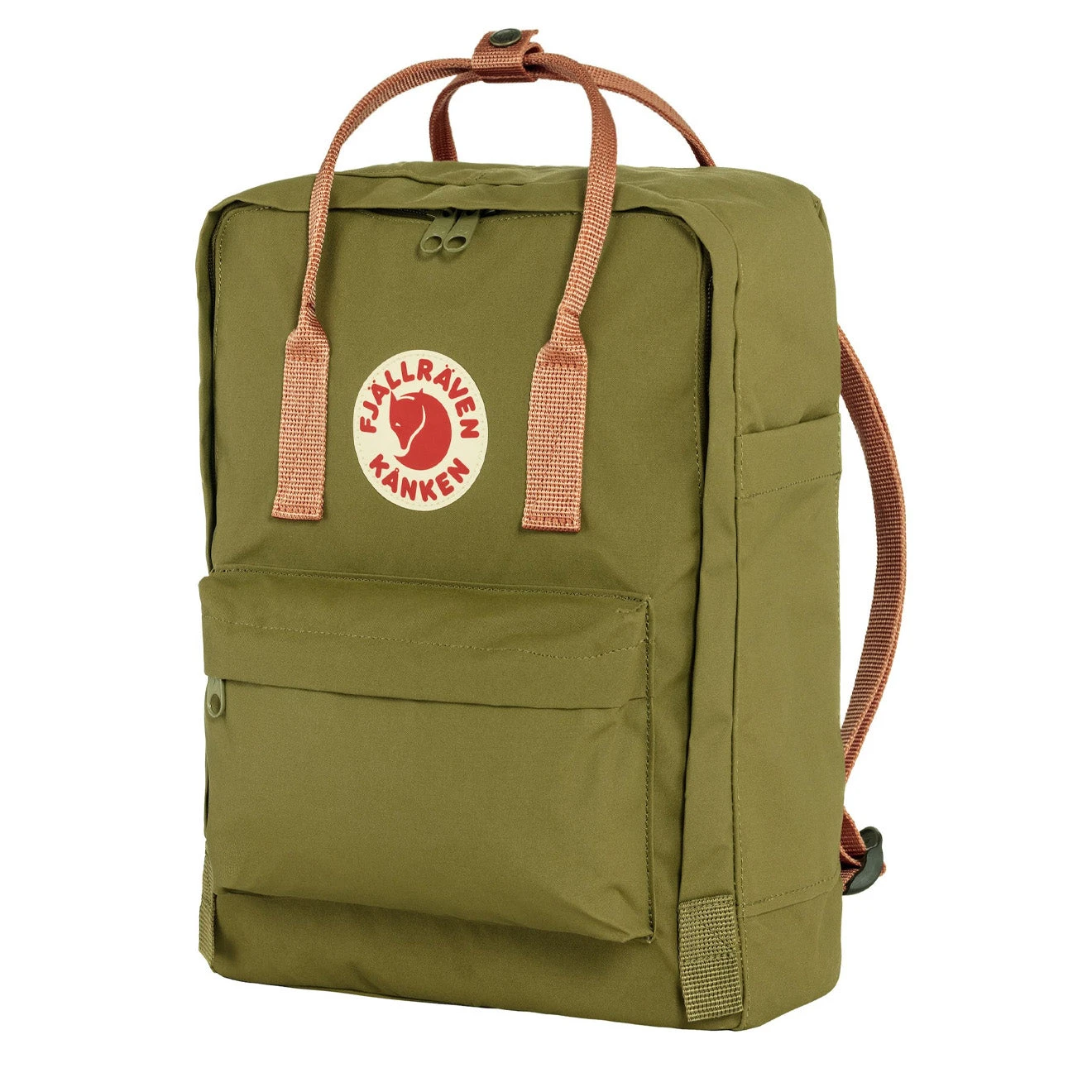 Fjallraven Kanken Classic Backpack Foliage Green / Peach Sand 2 Fjallraven Kanken Classic Backpack Foliage Green / Peach Sand - Image 2