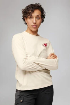 Fjallraven Womens 1960 Logo Long Sleeves T-Shirt -Fjallraven Clothing Deals Store b11bab0129 1111 e