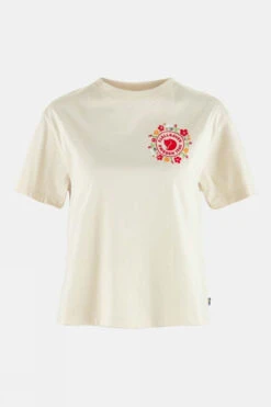 Fjallraven Womens Fjällblomster Logo T-Shirt