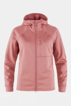 Fjallraven Womens Abisko Grid Hoodie Fleece Jacket