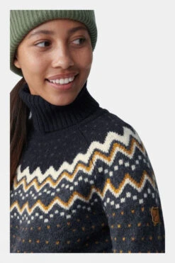 Fjallraven Womens Övik Knit Roller Neck Jumper -Fjallraven Clothing Deals Store b11bfa0141 4444 d