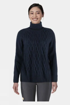 Fjallraven Womens Övik Cable Knit Roller Neck Jumper -Fjallraven Clothing Deals Store b11bfa0142 4141 t