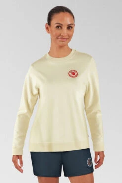 Fjallraven Womens 1960 Logo Badge Sweater -Fjallraven Clothing Deals Store b11bfa0280 1111 e