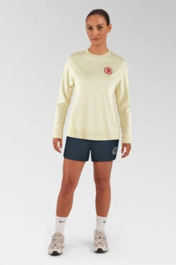 Fjallraven Womens 1960 Logo Badge Sweater -Fjallraven Clothing Deals Store b11bfa0280 1111 g