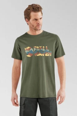 Fjallraven Mens Multicolor Logo T-Shirt 6 Fjallraven Mens Multicolor Logo T-Shirt -Fjallraven Clothing Deals Store b12bac1085 5151 d