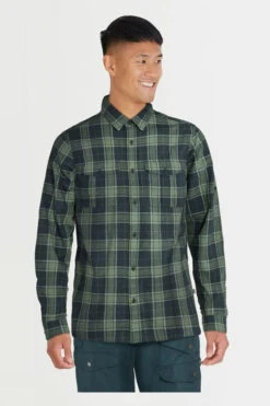 Fjallraven Mens Övik Travel Long Sleeved Shirt -Fjallraven Clothing Deals Store b12bcb0119 4450 f
